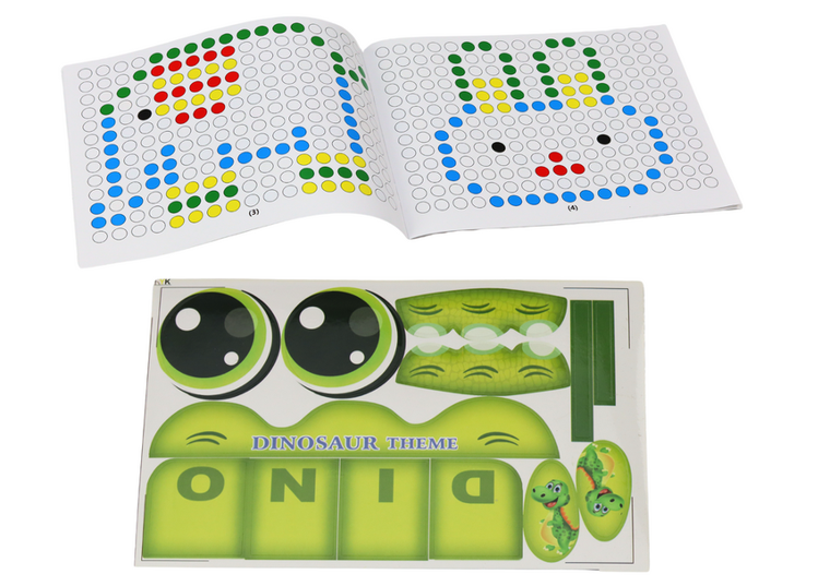 Lean Toys, tablica magnetyczna, dinozaur