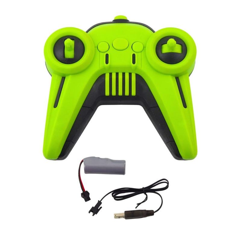 Lean Toys, terenówka, pojazd zdalnie sterowany, obrót 360, czarny, 1:12