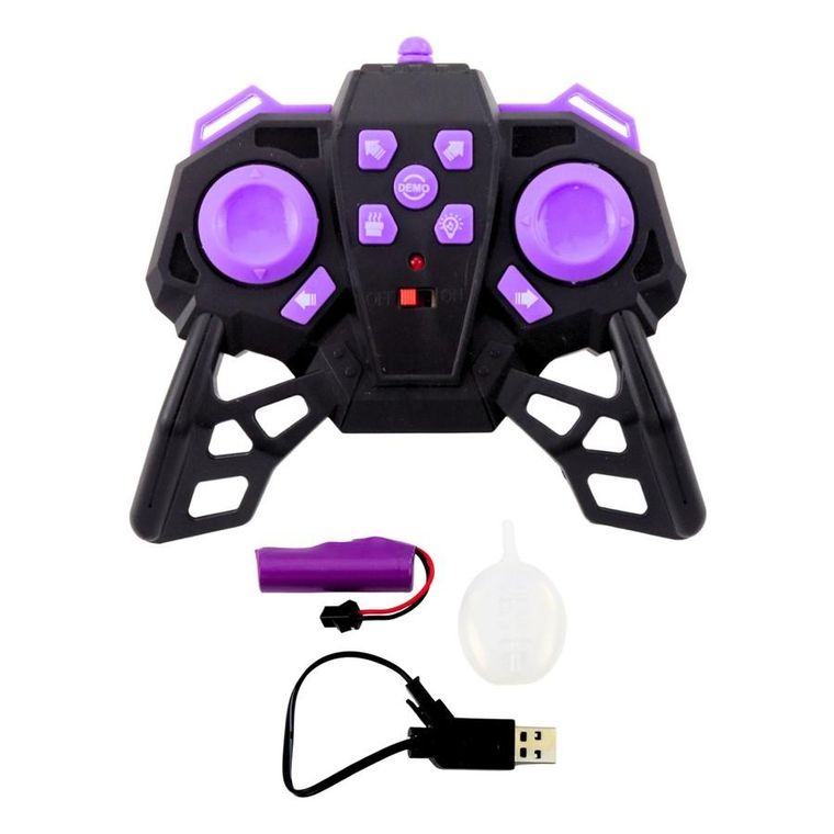 Lean Toys, terenowy radiowóz, pojazd zdalnie sterowany, efekt dymu, 1:16