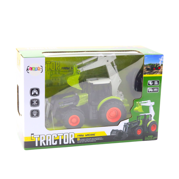 Lean Toys, traktor, pojazd zdalnie sterowany 2w1