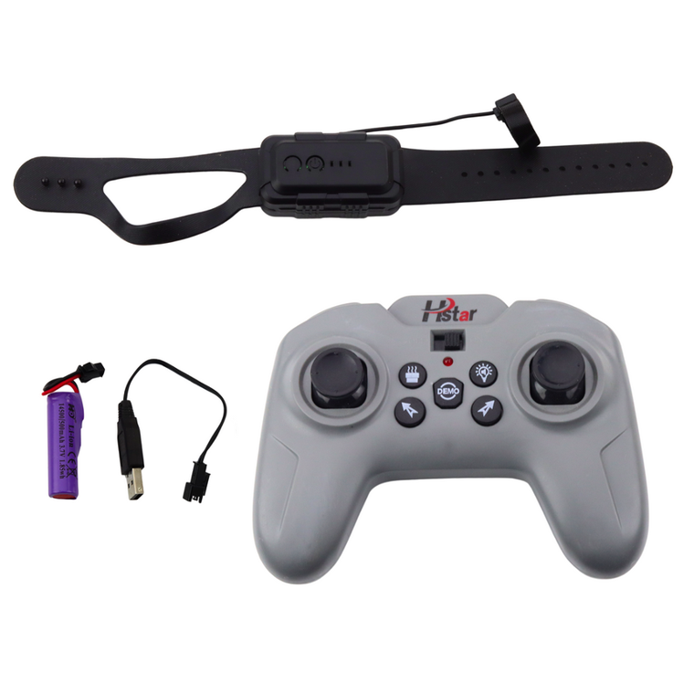 Lean Toys, wyścigówka auto sportowe zdalnie sterowana rc efekt dymu, 2.4g czarna