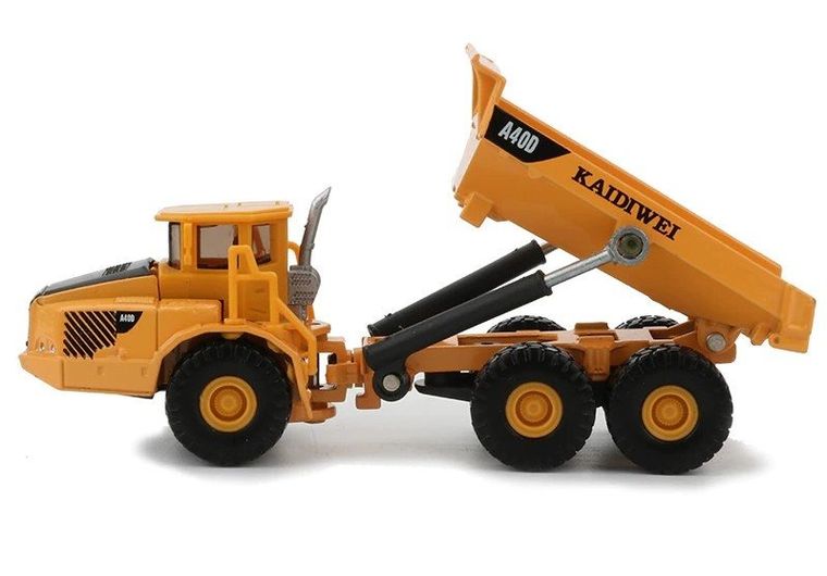 Lean Toys, wywrotka, metalowa, ruchome elementy, 1:87