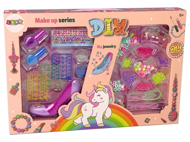 Lean Toys, zestaw do paznokci i robienia biżuterii