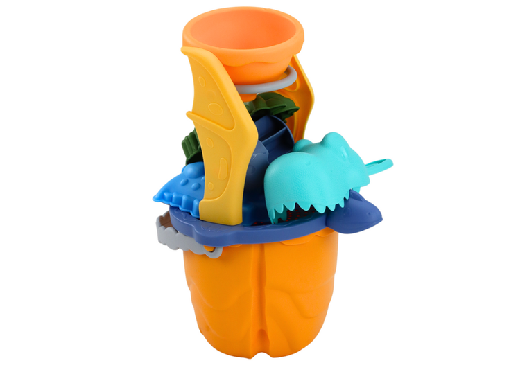 Lean Toys, zestaw do piasku, 7 elementów