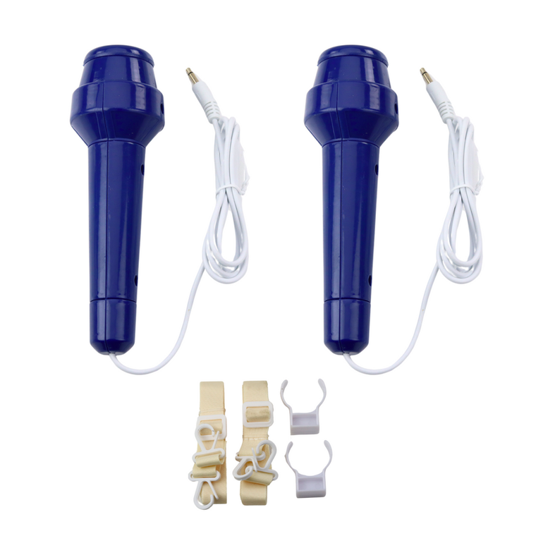 Lean Toys, zestaw karaoke, głośnik z mikrofonami