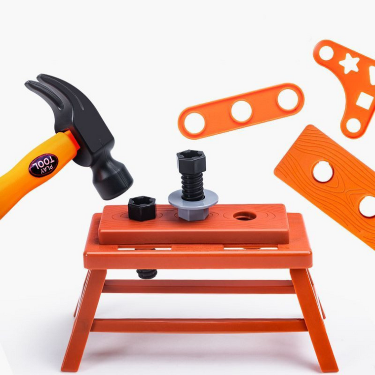 Lean Toys, zestaw majsterkowicza na baterie, 55 elementów