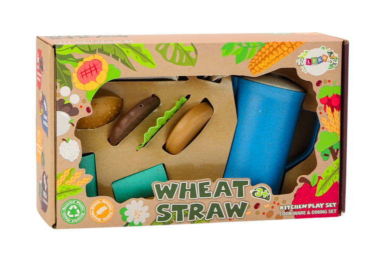 Lean Toys, zestaw naczyń, hamburger, 11 elementów