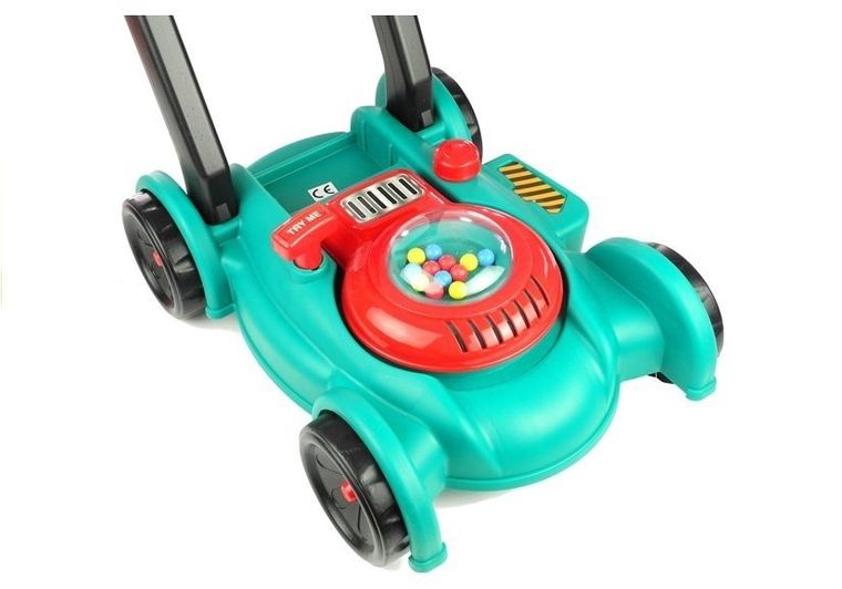 Lean Toys, zestaw ogrodnika, kosiarka z akcesoriami