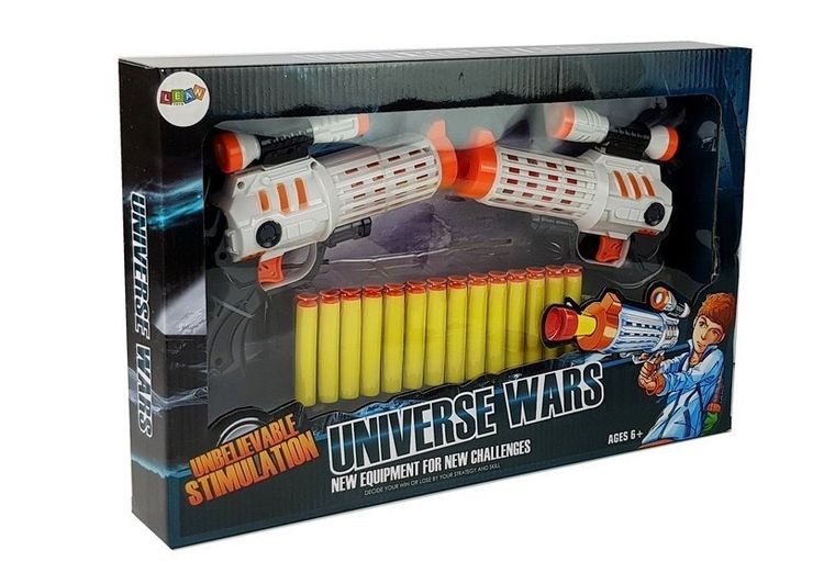 Lean Toys, zestaw pistoletów na strzałki