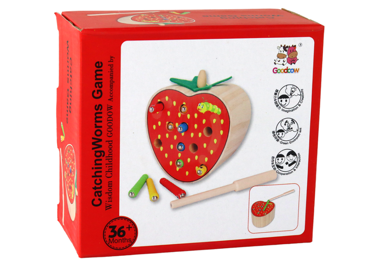 Lean Toys, złap robaczka, gra zręcznościowa