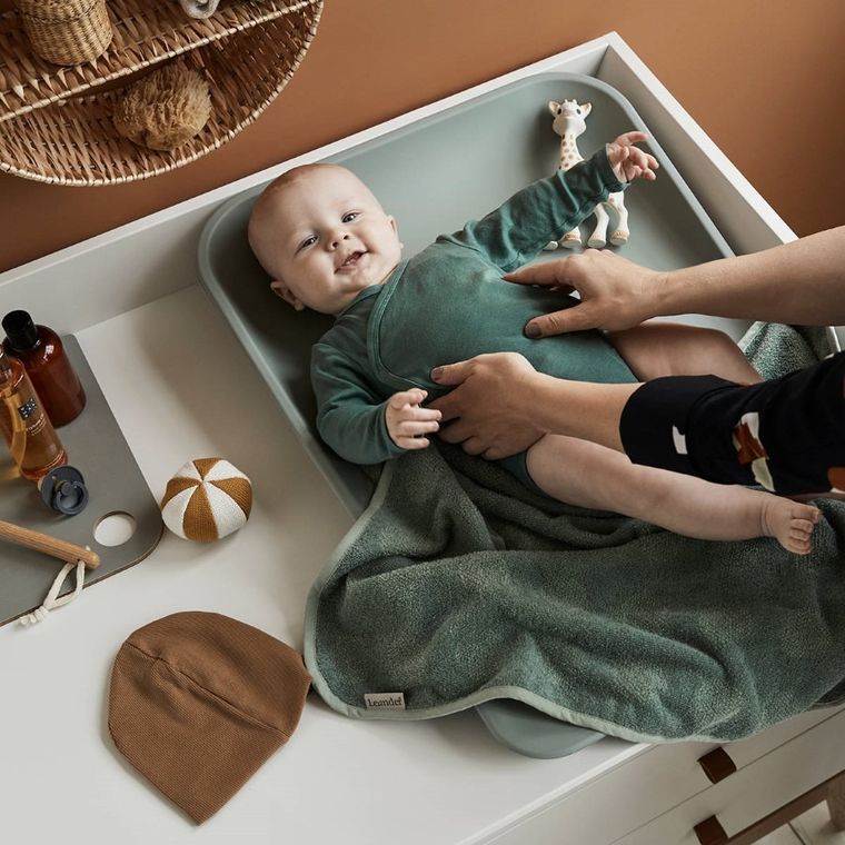 Leander, Matty, mata do przewijania, zielony