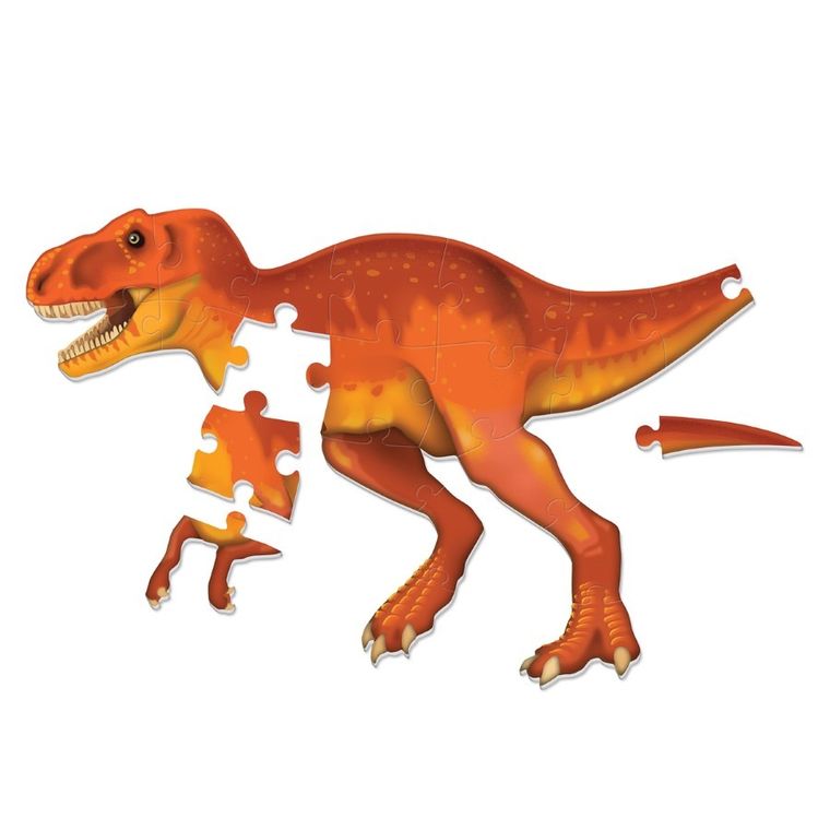 Learning Resources, Dinozaur T-Rex, piankowe puzzle podłogowe