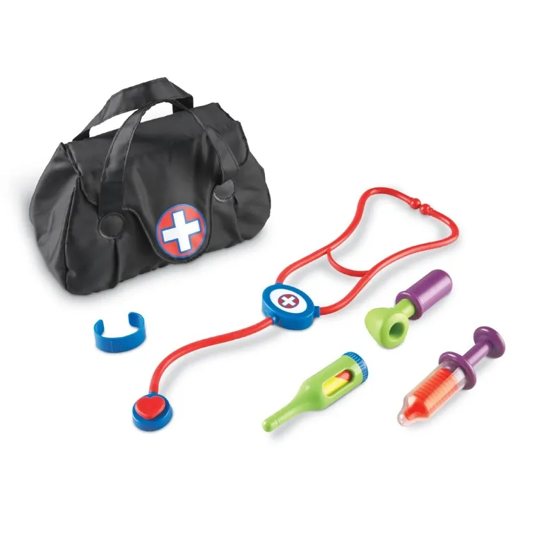 Learning Resources, zestaw Małego Lekarza, torba z narzędziami