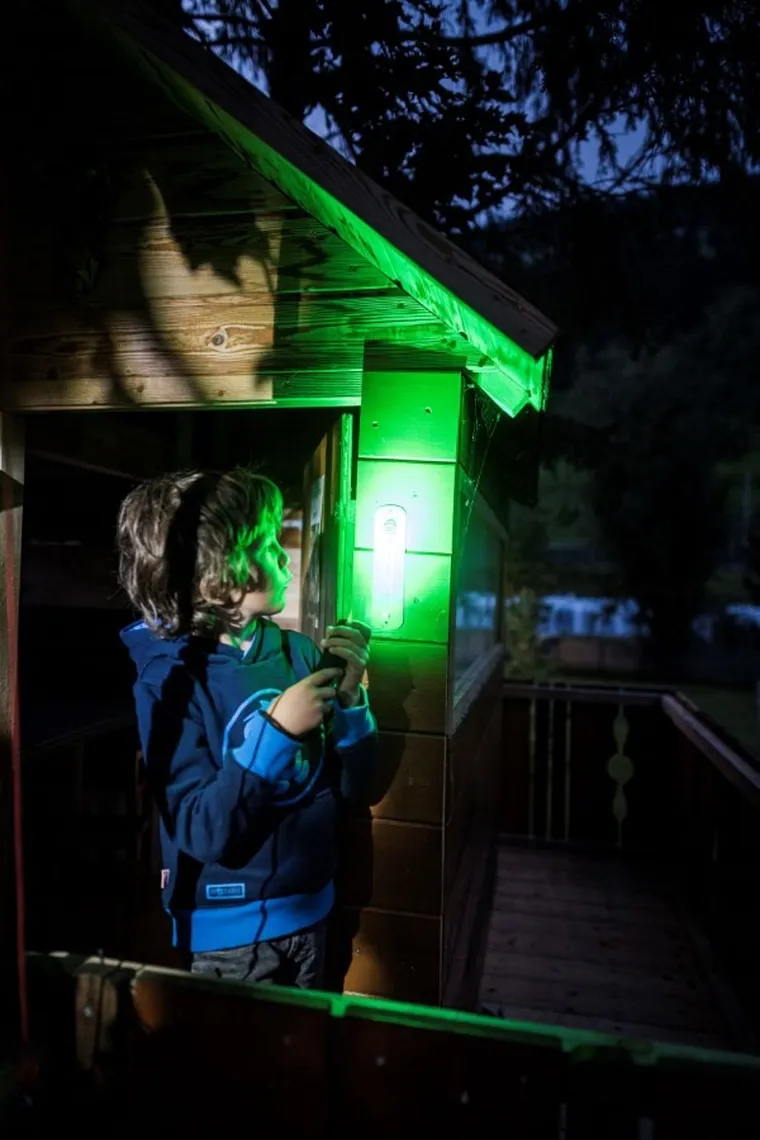 Ledlenser, latarka dziecięca, Kidled4R, Tęcza