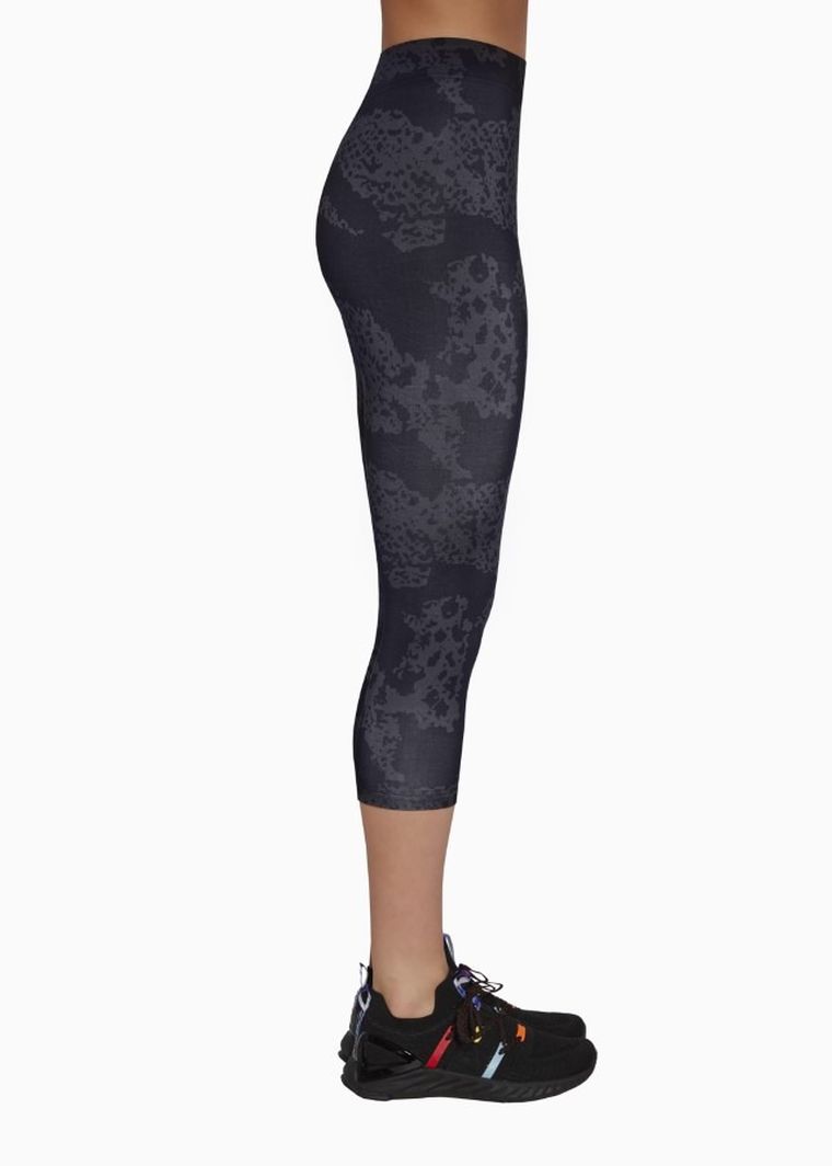 Legginsy damskie 3/4, mix, Bas Bleu