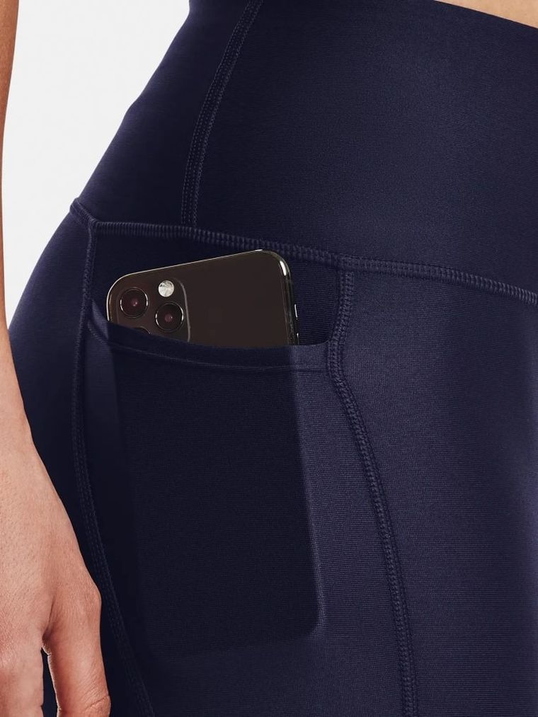 Legginsy damskie, granatowe, Under Armour