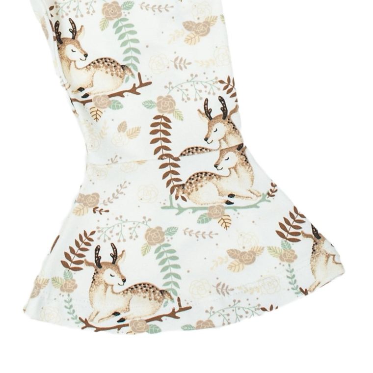 Legginsy dziewczęce, ecru, Nicol