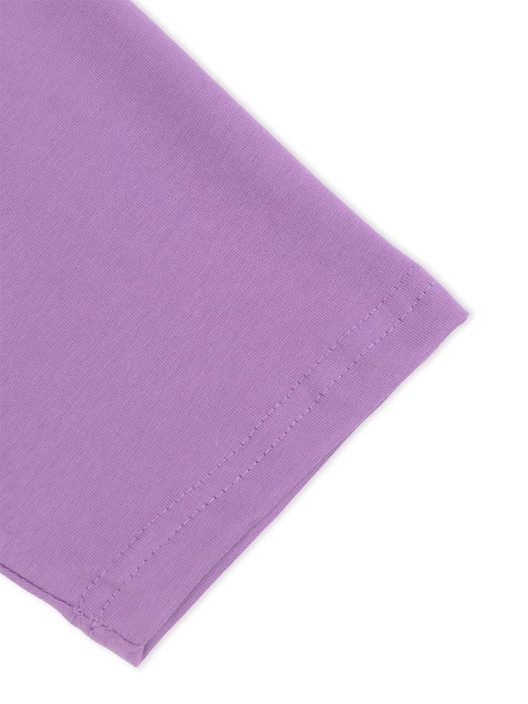 Legginsy dziewczęce, kolarki, fioletowe, Tup Tup