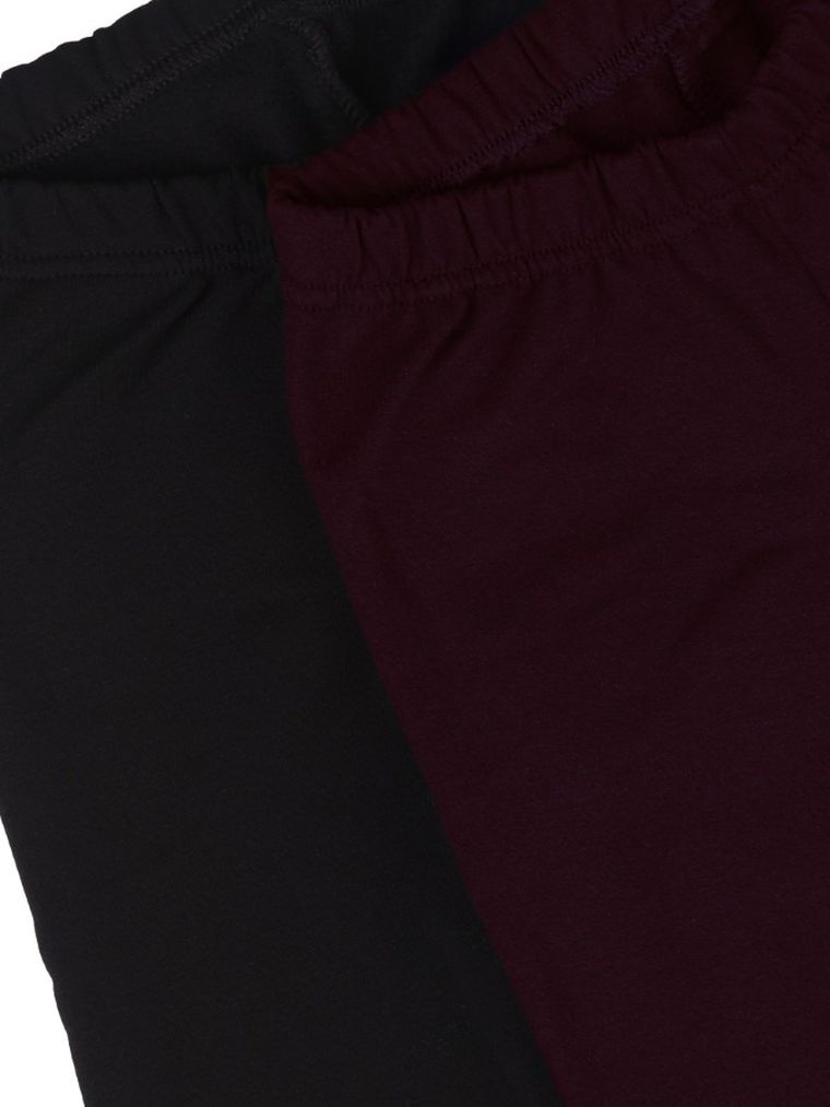 Legginsy dziewczęce, ocieplane, mix, zestaw, 2 szt.,Tup Tup