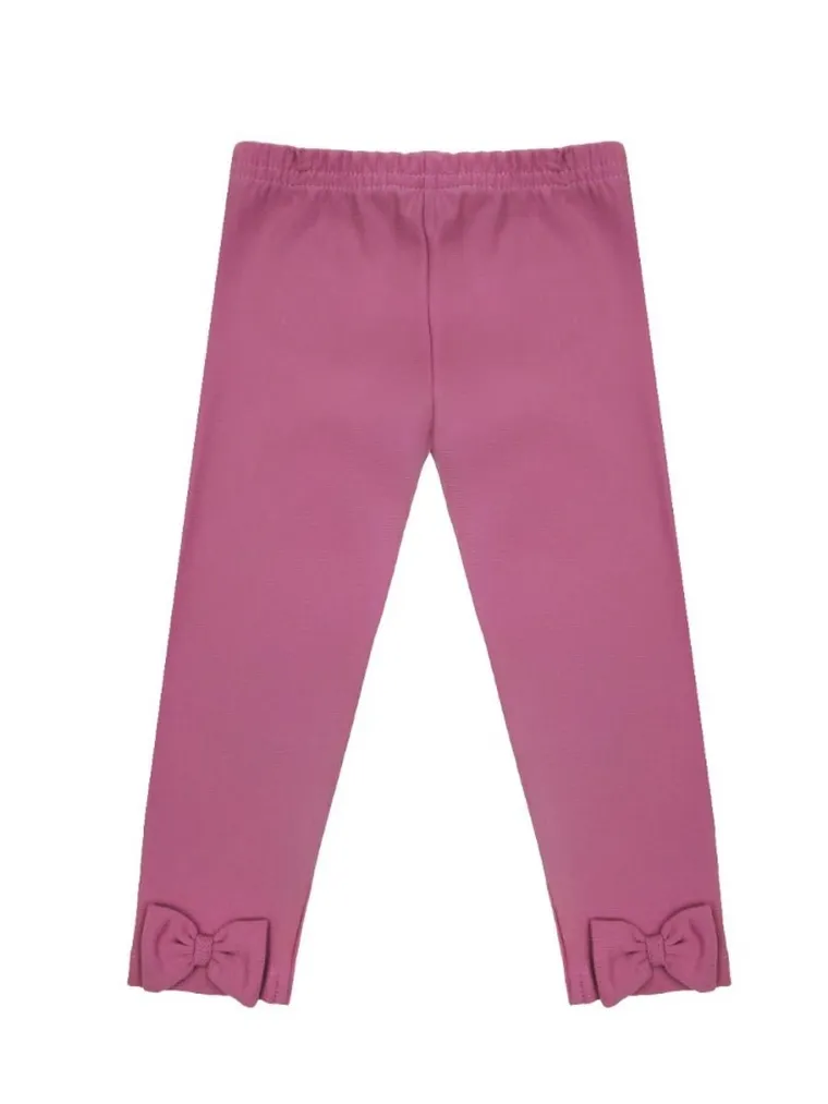 Legginsy dziewczęce, różowe, Nicol