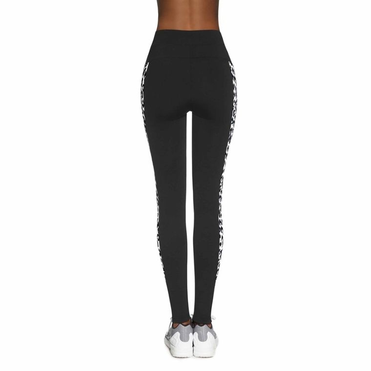 Legginsy sportowe damskie, czarne, Bas Black