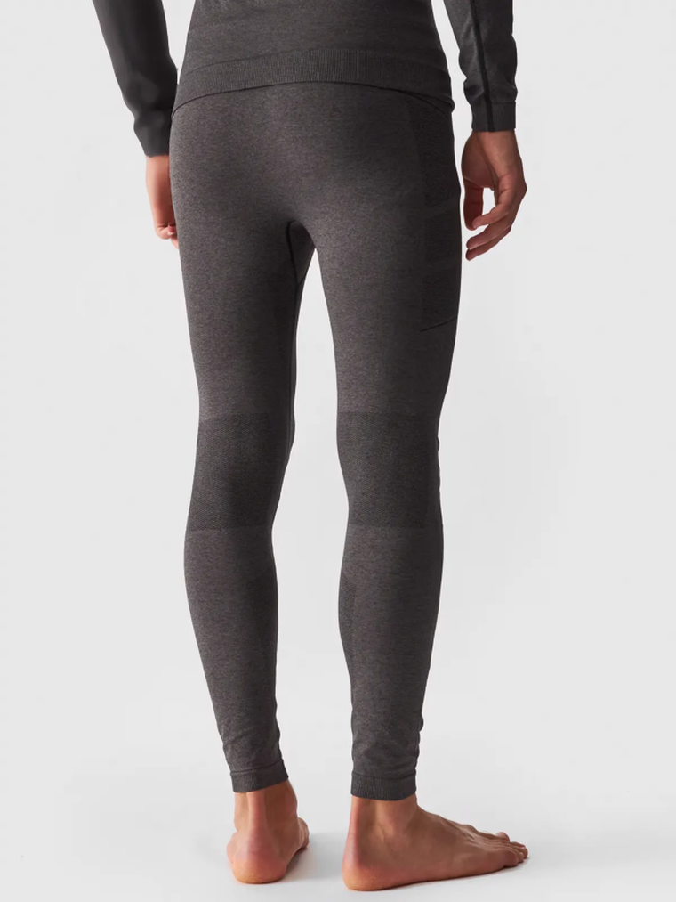 Legginsy termoaktywne męskie, czarne, 4F