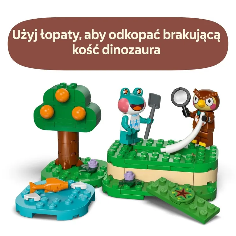 LEGO Animal Crossing, Blathers i kolekcja muzealna, 77056