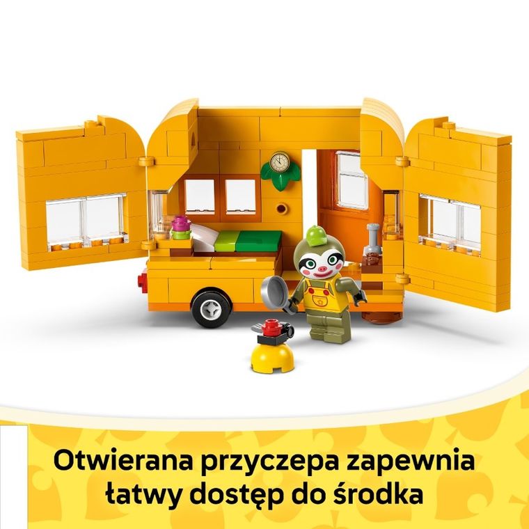 LEGO Animal Crossing, Leif i jego karawan oraz sklep ogrodniczy, 77054
