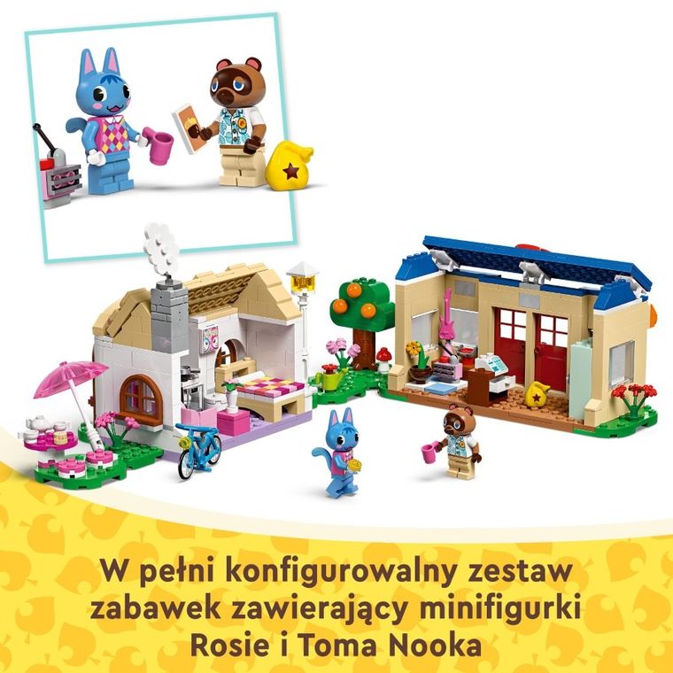 LEGO Animal Crossing, Nook's Cranny i domek Rosie, 77050