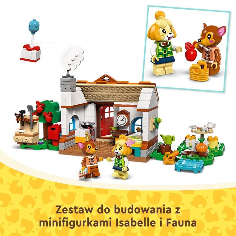 LEGO Animal Crossing, Odwiedziny Isabelle, 77049