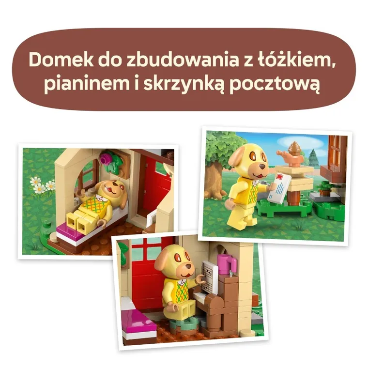 LEGO Animal Crossing, Przytulny dom Goldie, 77058