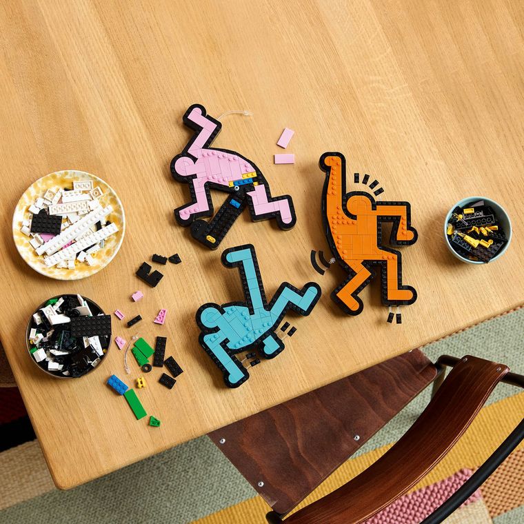 LEGO Art, Keith Haring - tańczące postacie, 31216
