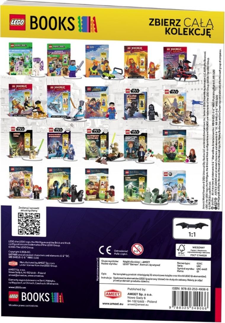 LEGO Batman. Batman cię wzywa! + figurka