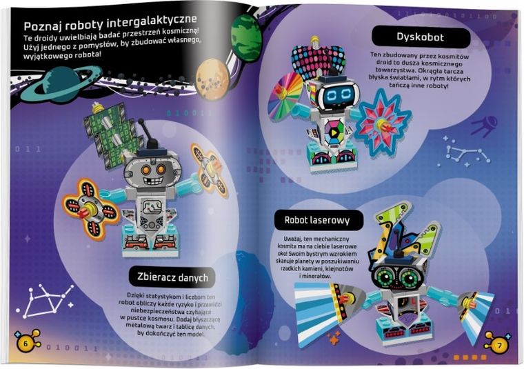 LEGO Books. Buduj i naklejaj. Roboty