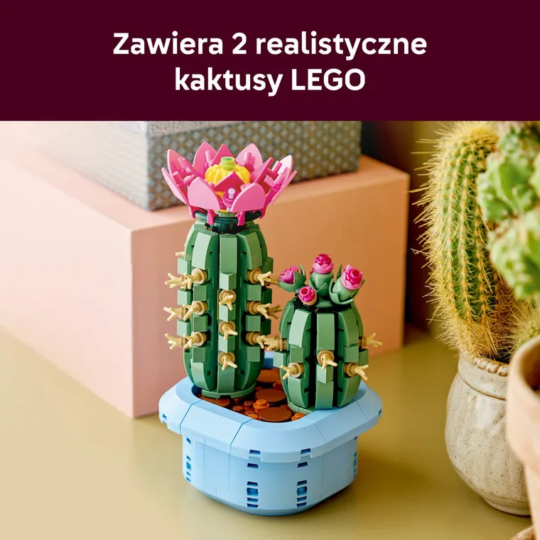 LEGO Botanicals, Kwitnący kaktus, 11509
