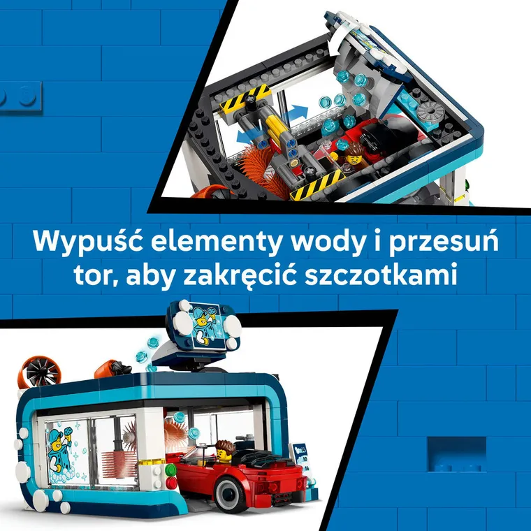 LEGO City, Automatyczna myjnia samochodowa, 60497