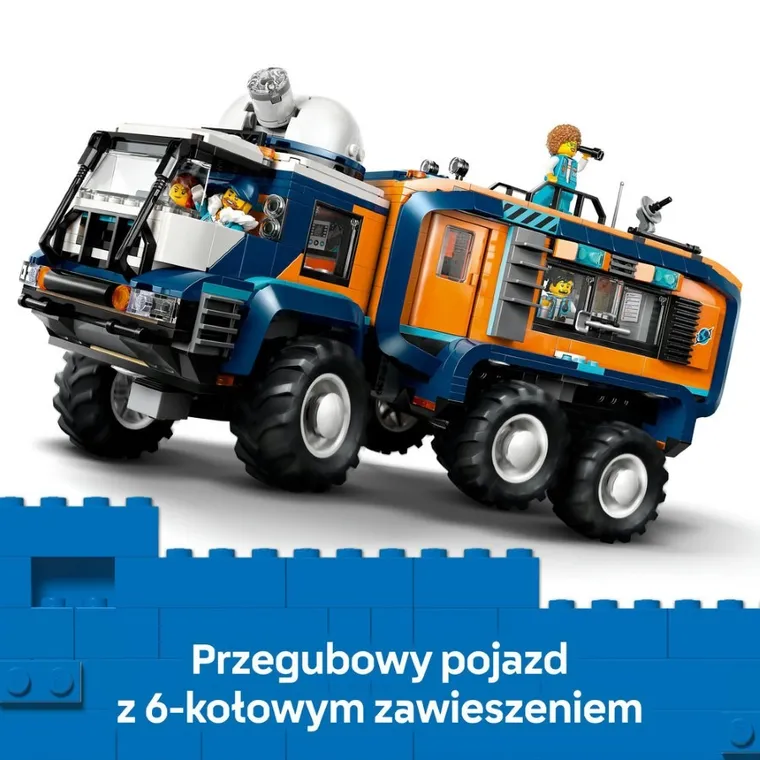 LEGO City, Ciężarówka z laboratorium arktycznej odkrywczyni, 60471