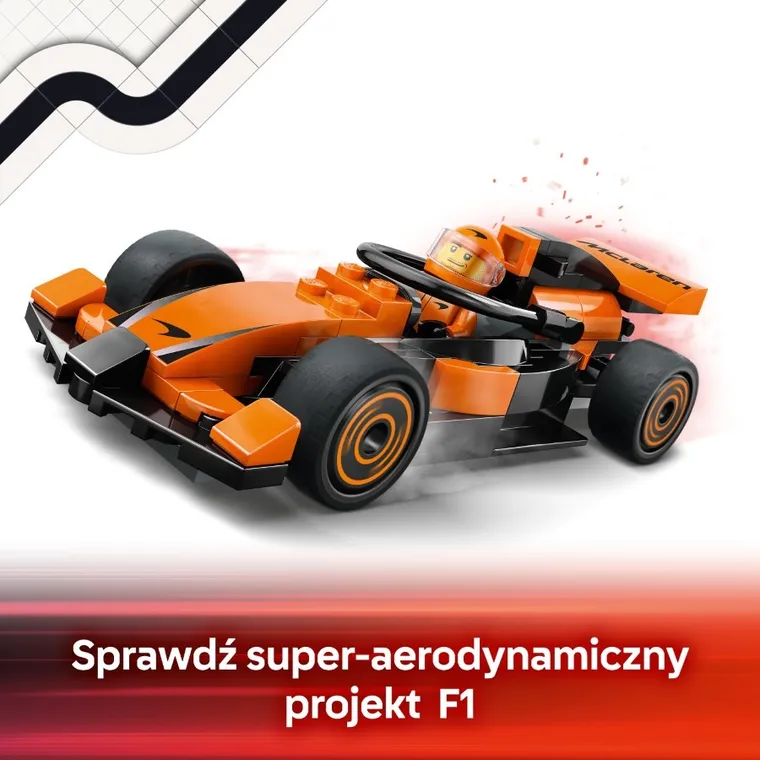 LEGO City, F1 Kierowca i bolid McLaren, 60442