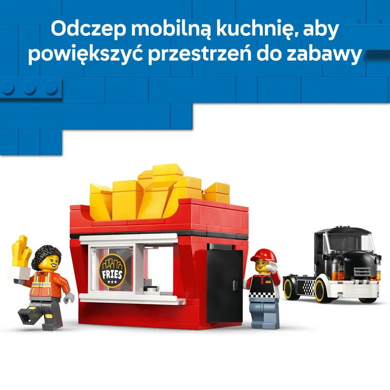 LEGO City, Food truck z frytkami, 60488