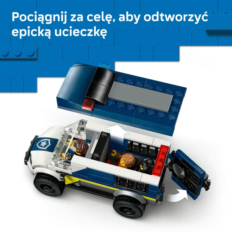 LEGO City, Furgonetka policyjnego konwoju więziennego, 60479