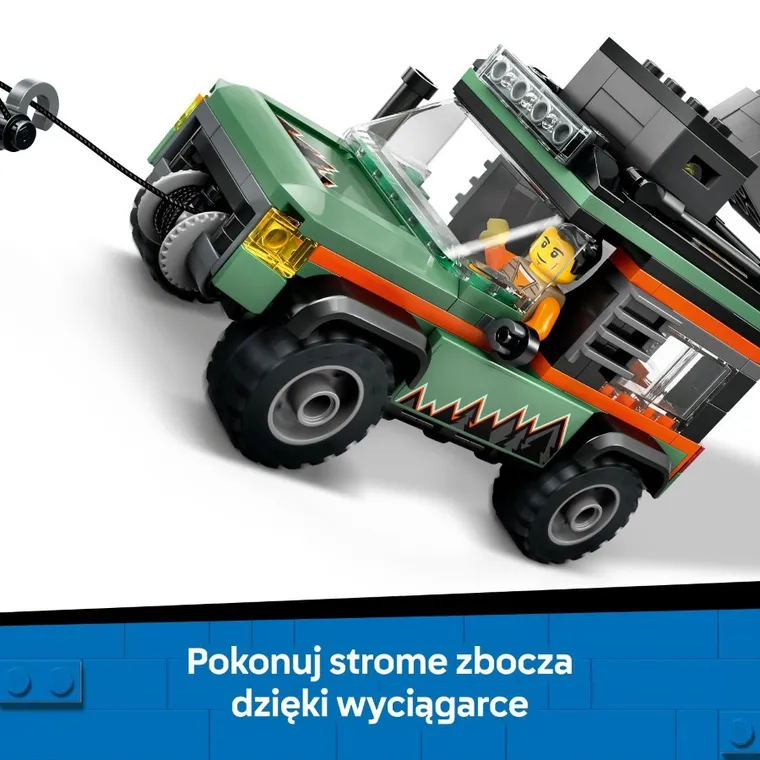 LEGO City, Górska ciężarówka terenowa 4-4, 60447