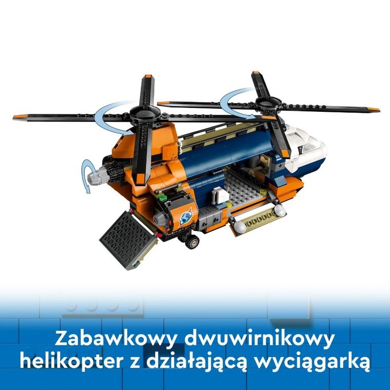 LEGO City, Helikopter badaczy dżungli w bazie, 60437