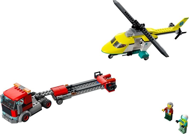 LEGO City, Laweta helikoptera ratunkowego, 60343