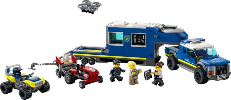 LEGO City, Mobilne centrum dowodzenia policji, 60315