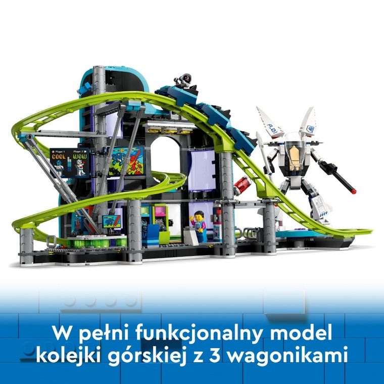 LEGO City, Park Świat Robotów z rollercoasterem, 60421