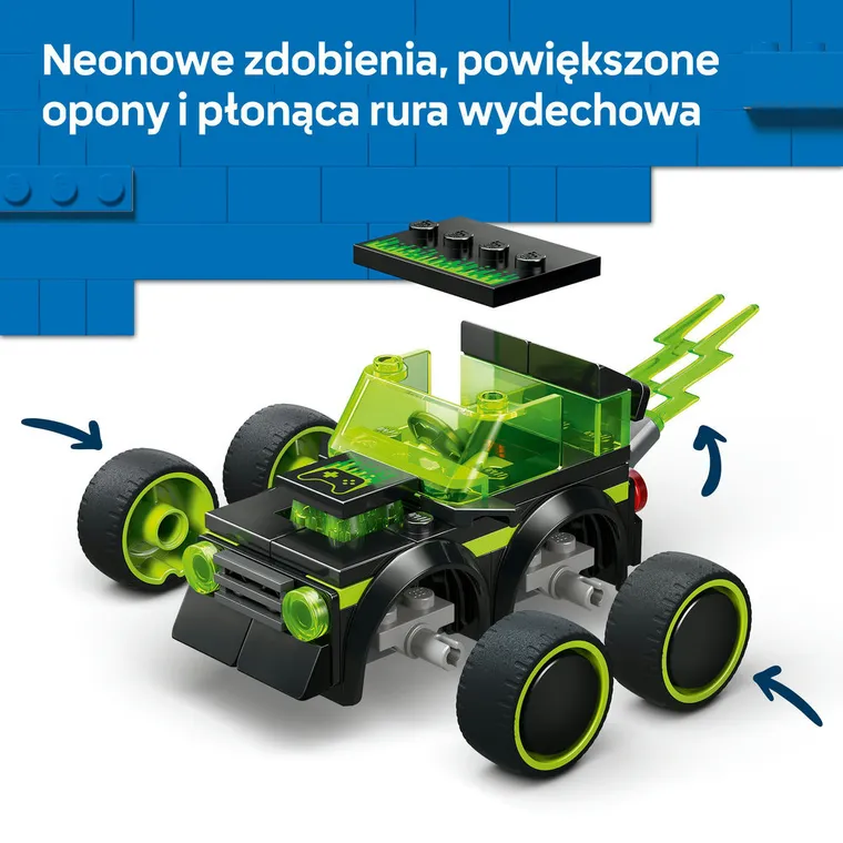LEGO City, Pojazdy - Gamingowa wyścigówka, 60484