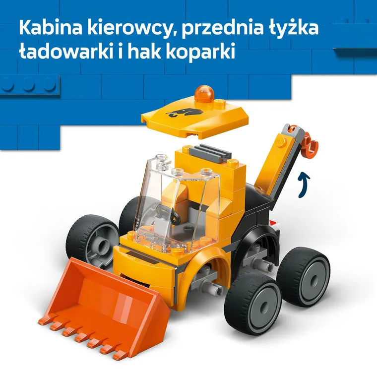LEGO City, Pojazdy - Ładowarka kołowa, 60483