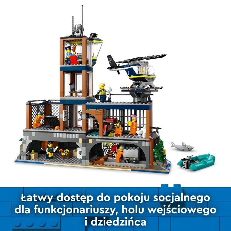 LEGO City, Policja z Więziennej Wyspy, 60419