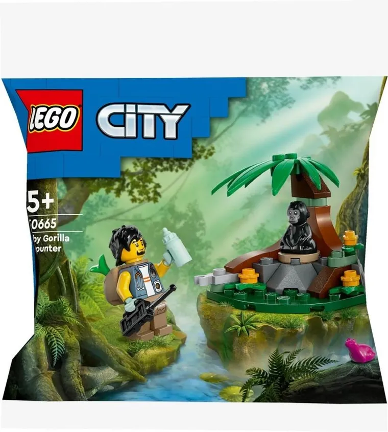 LEGO CITY, Spotkanie z małym gorylem, 30665