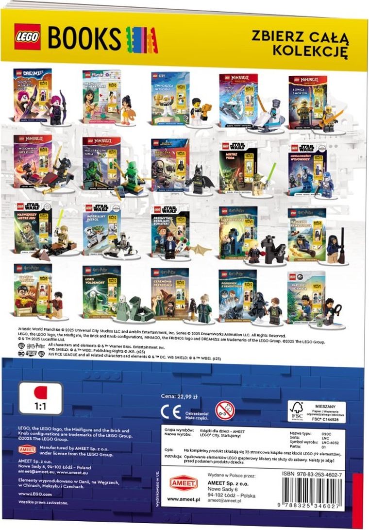 LEGO City. Startujemy! + figurka